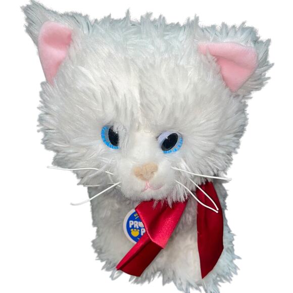 Build A Bear 14" Cat Kitty Persian Himalayan Promise Pets Plush Ribbon Nursery - Picture 13 of 13